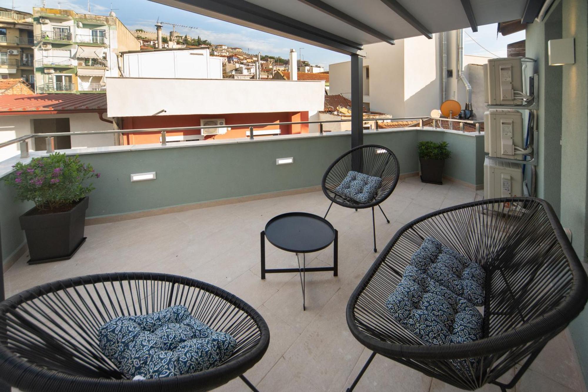 Antiqua Apartment Kavála ภายนอก รูปภาพ